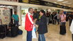 José Remis recibe a su Sifu el Gran Maestro 10º Dan Dr. Chiu Chi Ling en su llegada a México.