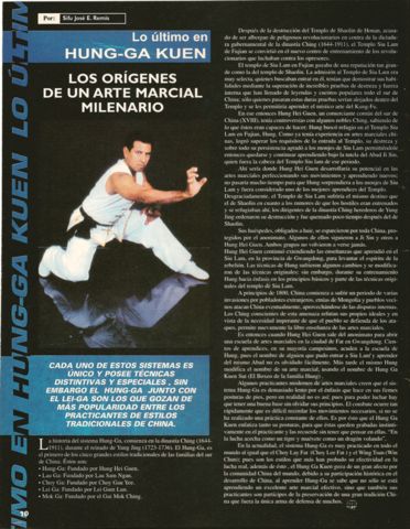 Revista Artes Marciales.